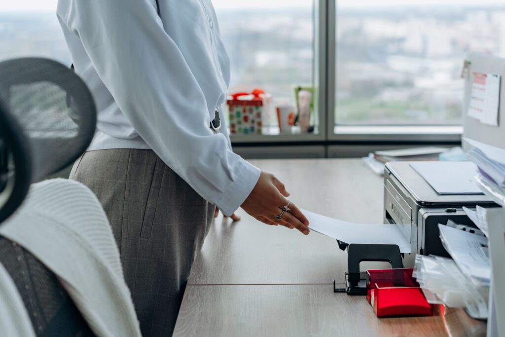 Microsoft 365 for Nonprofits: Scan-to-SharePoint workflow at a nonprofit office	